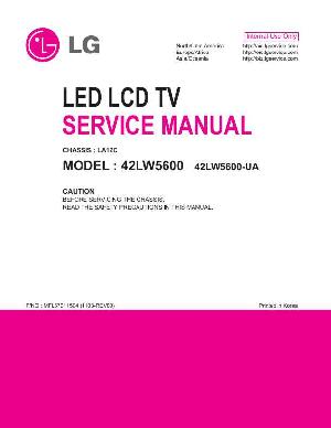 Сервисная инструкция LG 42LW5600, LA12C ― Manual-Shop.ru