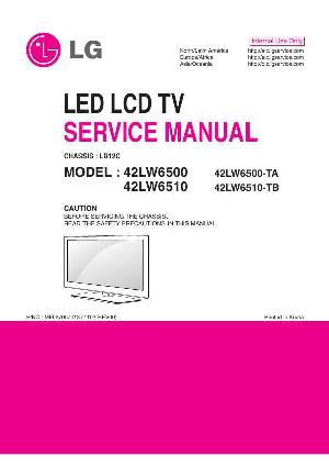 Сервисная инструкция LG 42LW6500, 42LW6510, LB12C ― Manual-Shop.ru