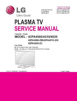 Сервисная инструкция LG 42PA4500 PD23A ― Manual-Shop.ru