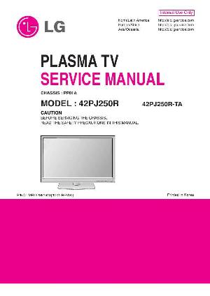Сервисная инструкция LG 42PJ250R PP01A ― Manual-Shop.ru