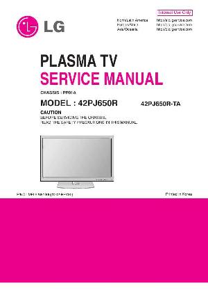 Service manual LG 42PJ650R PP01A ― Manual-Shop.ru