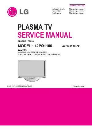 Сервисная инструкция LG 42PQ1100 (PD92A) ― Manual-Shop.ru