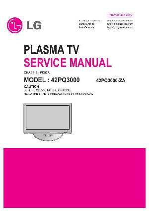 Service manual LG 42PQ3000, PD92A chassis ― Manual-Shop.ru