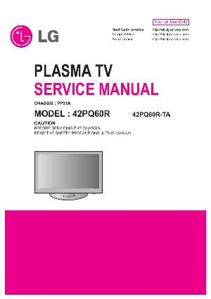 Сервисная инструкция LG 42PQ60R ― Manual-Shop.ru