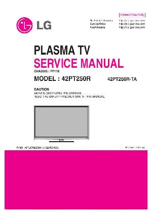 Service manual LG 42PT250R ― Manual-Shop.ru
