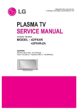 Сервисная инструкция LG 42PX4R ― Manual-Shop.ru