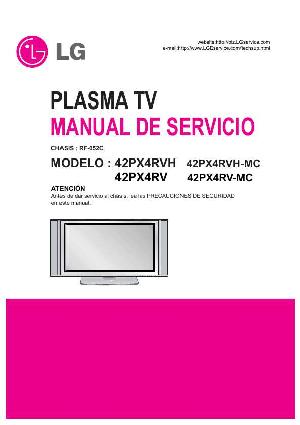 Service manual LG 42PX4RV, RF-052C chassis ― Manual-Shop.ru