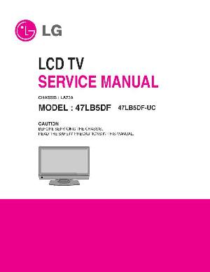 Service manual LG 47LB5DF, LA73A chassis ― Manual-Shop.ru