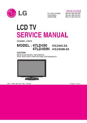 Сервисная инструкция LG 47LD450 ― Manual-Shop.ru