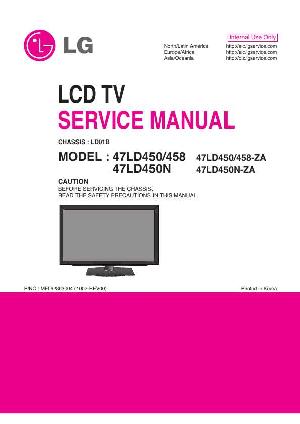 Сервисная инструкция LG 47LD450 LD01B ― Manual-Shop.ru