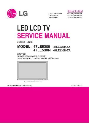 Сервисная инструкция LG 47LE5300 ― Manual-Shop.ru