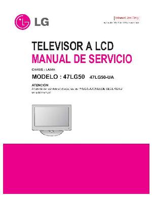 Service manual LG 47LG50, LA84A chassis ― Manual-Shop.ru