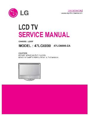 Сервисная инструкция LG 47LG6000, LD89F ― Manual-Shop.ru