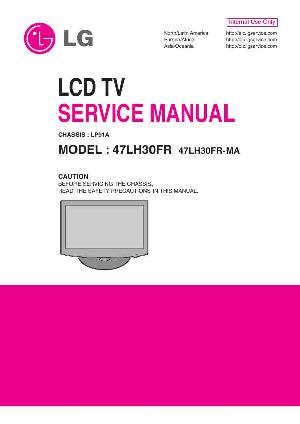 Сервисная инструкция LG 47LH30FR (LP91A) ― Manual-Shop.ru