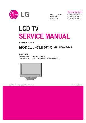 Service manual LG 47LH50YR, LP91B ― Manual-Shop.ru