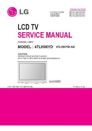 Service manual LG 47LH80YD (LB91F) ― Manual-Shop.ru