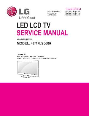 Сервисная инструкция LG 47LS5600 LD21B ― Manual-Shop.ru
