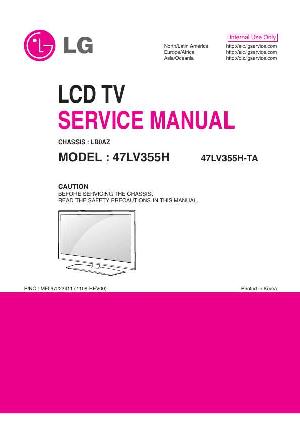Service manual LG 47LV355H-TA LB0AZ ― Manual-Shop.ru