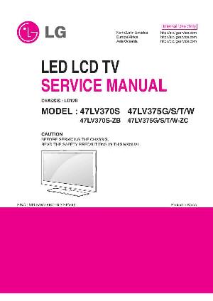 Сервисная инструкция LG 47LV370S 47LV375G LD12B ― Manual-Shop.ru