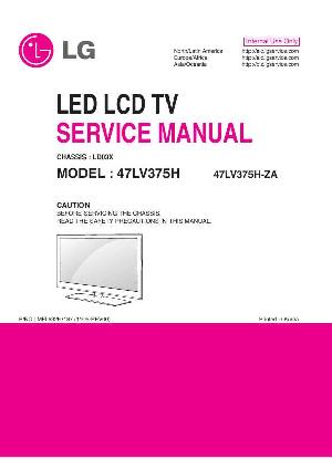 Сервисная инструкция LG 47LV375H-ZA LD03X ― Manual-Shop.ru