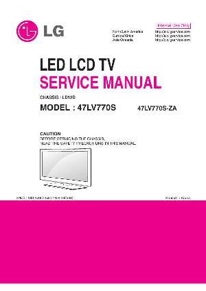 Сервисная инструкция LG 47LV770S LD12D ― Manual-Shop.ru