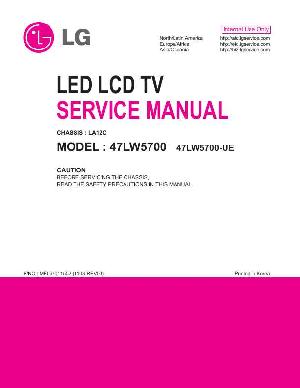 Сервисная инструкция LG 47LW5700, LA12C ― Manual-Shop.ru