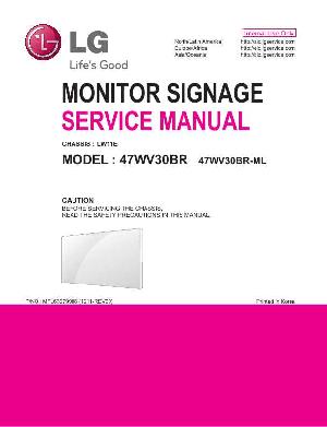 Service manual LG 47WV30BR ― Manual-Shop.ru