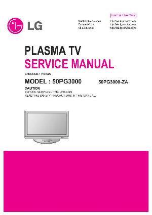 Сервисная инструкция LG 50PG3000, PD83A chassis ― Manual-Shop.ru