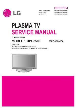 Service manual LG 50PG3500, PD82A chassis ― Manual-Shop.ru
