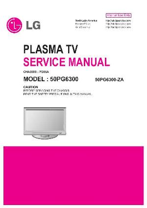 Сервисная инструкция LG 50PG6300, PD85A ― Manual-Shop.ru