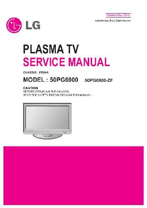 Сервисная инструкция LG 50PG6900, PD84A chassis ― Manual-Shop.ru