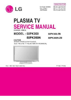 Сервисная инструкция LG 50PK350, PD01A ― Manual-Shop.ru