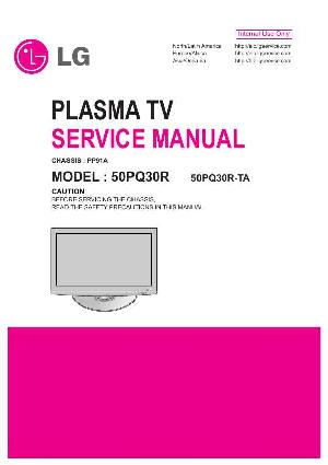 Сервисная инструкция LG 50PQ30R (PP91A) ― Manual-Shop.ru