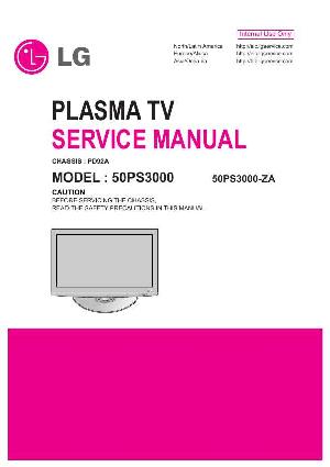 Сервисная инструкция LG 50PS3000, PD92A ― Manual-Shop.ru