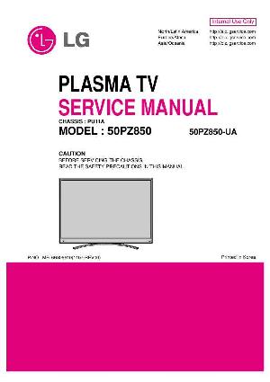 Сервисная инструкция LG 50PZ850 PU11A ― Manual-Shop.ru