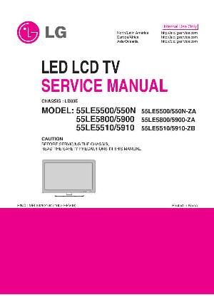 Сервисная инструкция LG 55LE5500, 55LE5800, 55LE5910 ― Manual-Shop.ru