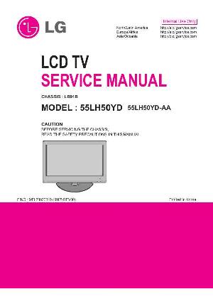 Сервисная инструкция LG 55LH50YD, LB91B ― Manual-Shop.ru