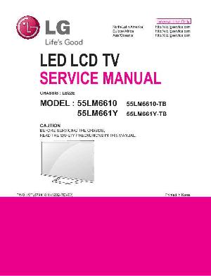 Сервисная инструкция LG 55LM6610, LB22E ― Manual-Shop.ru
