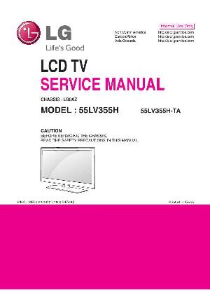 Сервисная инструкция LG 55LV355H LB0AZ ― Manual-Shop.ru