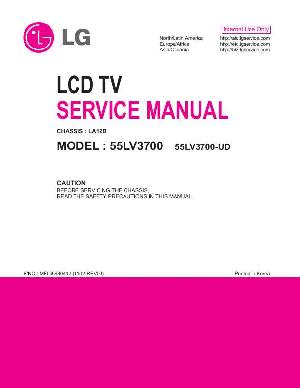 Сервисная инструкция LG 55LV3700 LA12B ― Manual-Shop.ru