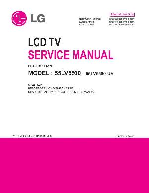 Сервисная инструкция LG 55LV5500 LA12E ― Manual-Shop.ru