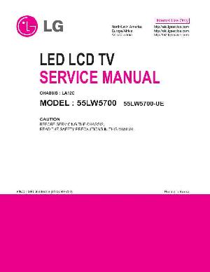 Сервисная инструкция LG 55LW5700, шасси LA12C ― Manual-Shop.ru