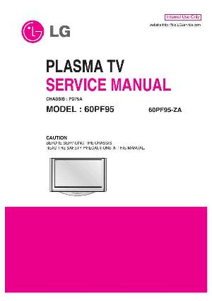 Сервисная инструкция LG 60PF95 ― Manual-Shop.ru