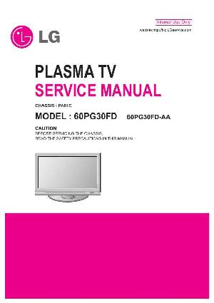 Сервисная инструкция LG 60PG30FD ― Manual-Shop.ru
