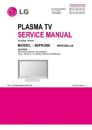 Сервисная инструкция LG 60PK290 ― Manual-Shop.ru