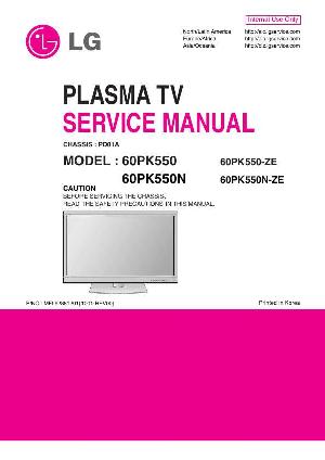 Сервисная инструкция LG 60PK550 ― Manual-Shop.ru
