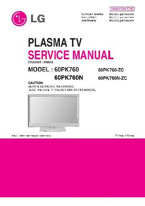 Сервисная инструкция LG 60PK760 ― Manual-Shop.ru