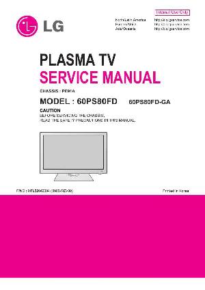 Сервисная инструкция LG 60PS80BR (PP91A) ― Manual-Shop.ru