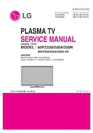 Сервисная инструкция LG 60PZ250 PD11A ― Manual-Shop.ru