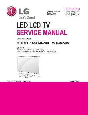 Сервисная инструкция LG 65LM6200, LA22E ― Manual-Shop.ru